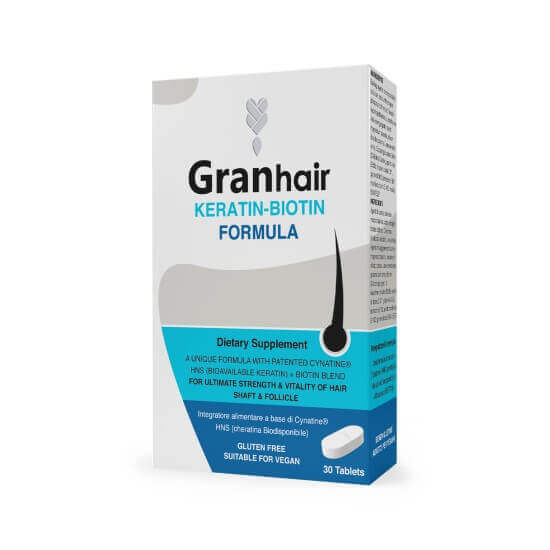 Granhair - keratin biotin tablets (30's)